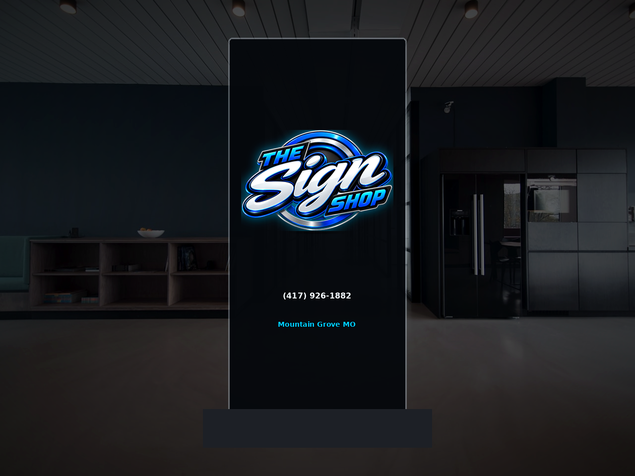Retractable pull-up banner in a lobby